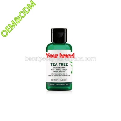 2017 Hot Sell ! Amazon Supplier Natural Facial Tea Tree Toner